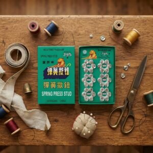 Lion Brand Model 999 Spring Press Studs | Tich Button 8 Cards In Box