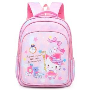 50b259d1107758767b1a4b2a9a61f1a3 Hello Kitty Themed Pink Children School Bag Stylish Durable And Spacious Design For Daily School Use