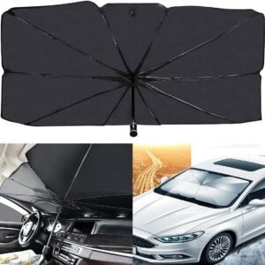 518a90b21fb01cde9c0dc8710072698a Universal Foldable Car Windshield Sun Shade Umbrella – UV Protection & Heat Insulation Cover