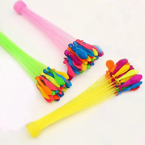 5243e3ff32420e8de00c0c5dde94e248 111 Pcs Fast-Fill Magic Water Balloons Kit - Quick-Fill Self-Sealing Water Bombs for Outdoor Water War Games & Summer Party Supplies