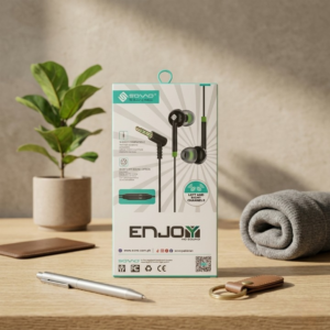 5260be12970feac4eb95ee5ff693377e SOVO SH-15 Stereo Earphone Handsfree – High Quality Wired Earphones with Deep Bass, Clear Sound & Comfortable Fit for Calls & Music