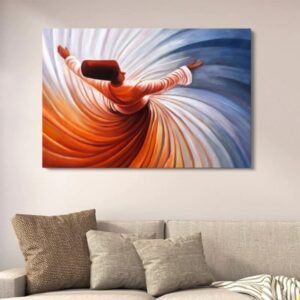526f471fee840de9e5794abb65abe2bd Sufi Whirling Dervish Wooden Art Frame | Spiritual Rumi Wall Decor | Artistic Islamic Home Decoration Piece | 12x16 Inches