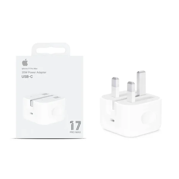 52a38435b2d008c4e82f396977249e8f 35W Charger PD 35W Charger 3PIN Power Adapter With Type-C to Type-C Cable And Without Cable Compatible with 15 & 16 Series