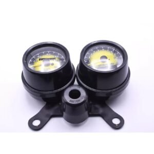 52c163590141d2143b3dd848ac5157df Double Round Fancy Meter Speedometer RPM for Honda 125 Motorcycle – Dual Analog Speed & RPM Gauge (Without Switch)