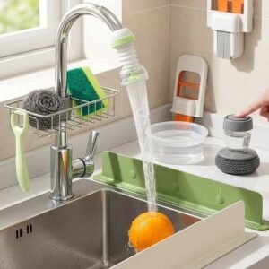 360° Adjustable Splash-Proof Faucet Extender & Water Filter