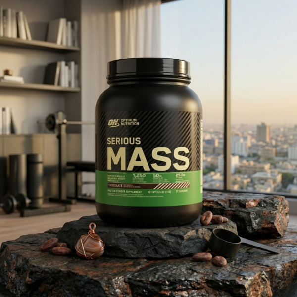 535a82a249812b41e1129175833afb1e Optimum Nutrition Serious Mass Weight Gainer Powder Chocolate Flavor 2.2 Pounds 1 Kg High Calorie Supplement