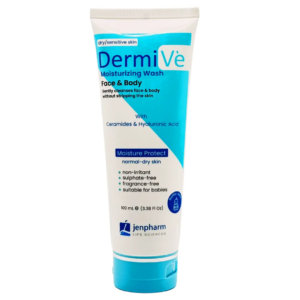 53d4d85dd289d1b5bd4f29f61ca0157c Dermive Moisturizing Wash Face And Body Gentle Formula Reliable Quality Provides Hydration - 100ML