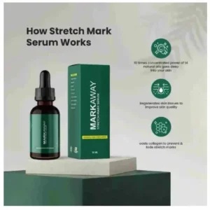 5476a56edbd79d7ea9d086f01933dd4f Markaway Stretch Mark Serum , Advanced Stretch Mark Serum 30ml Hydrating Repairing Formula Reduces Scars Fades Marks Evens Skin Tone Daily Skincare