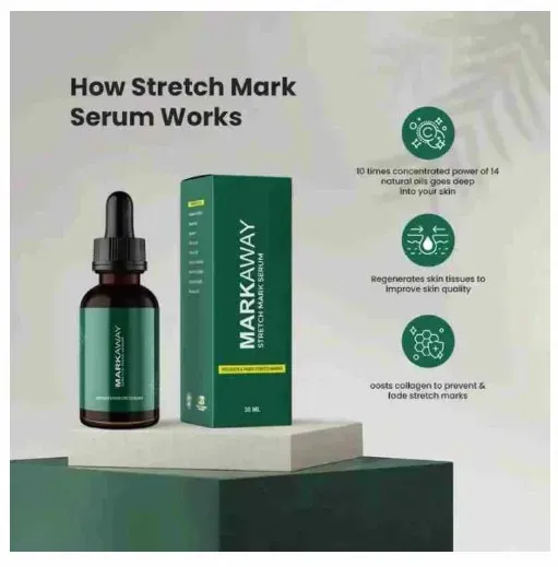 5476a56edbd79d7ea9d086f01933dd4f Markaway Stretch Mark Serum , Advanced Stretch Mark Serum 30ml Hydrating Repairing Formula Reduces Scars Fades Marks Evens Skin Tone Daily Skincare