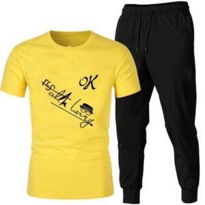 559bb0bcfcc6ec5f16439a757b2f0fd3 Black Trendy Markhor Printed Track Suit for Men & Boys | Soft & Comfortable Summer Wear | Lightweight Breathable Fabric