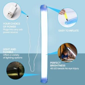 560d9de6f183bf855491744acb996cd6 Adium Camping Inflatable Light, New Tent Portable Camping Light, USB Interface Outdoor Camping Light, Foldable Inflatable Camping Light
