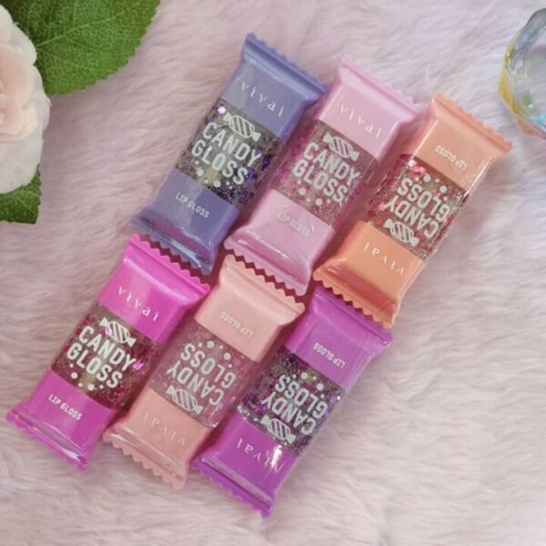 56bbbc5b9d48e73b0fd73b57a8f67464 Cute Candy Lip Gloss Set of 6 | Moisturizing, Shiny & Long-Lasting Lip Gloss for Teens & Women – Fun, Sweet Colors & Flavors