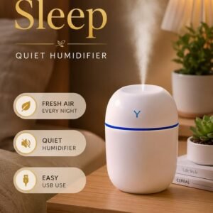 57436dbdece6a445e323e3b820a84891 Mini Silent Humidifier - USB Aroma Diffuser