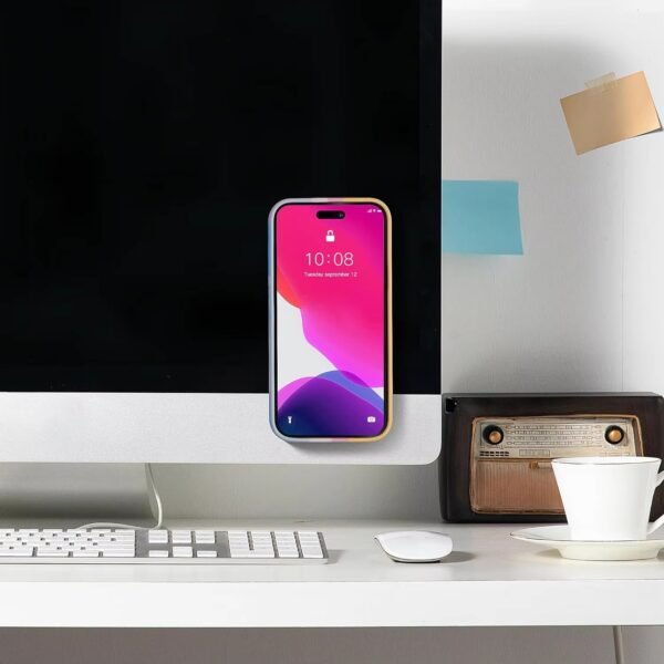 58c4d08bc6641997a10665e128e447e5 Mobile Bubble Grip Silicone Suction Both Side Bubble Grip Cup Phone Strong Grip Holder Hands Free (Random Color)