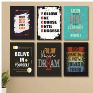 5936bf9466468947406a5bd61585d0ec Set of 6 Wooden Photo Tile Wall Art Frames (8×11 Inches) – Premium MDF Spiritual Wall Décor with Easy Stick Back