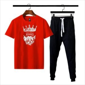 5963a0c892c1dbd3e7abb387b6cd36cb Premium Micro Men’s Tracksuit King Print – Comfortable Sportswear | Gym & Workout Suit