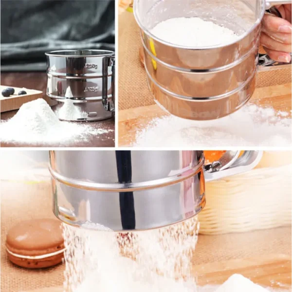 59fe4fb03e084a217902998076c8280e Stainless Steel Flour Sifter For Baking And Kitchen Use