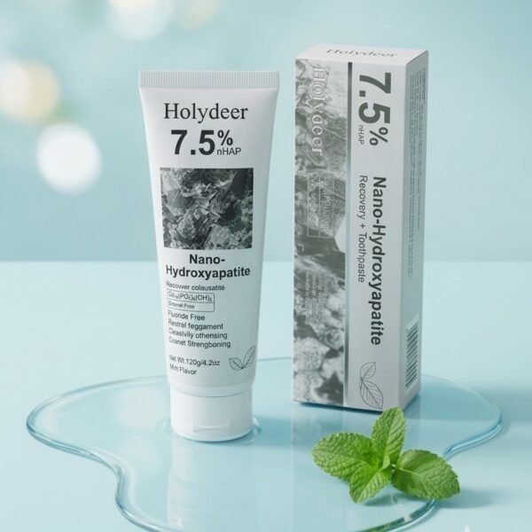 5a4e2cf9aeb37527b9a0824bdb01f55d Holydeer Recovery Toothpaste | 7.5% Nano-Hydroxyapatite For Enamel Repair & Whitening - 120Gram