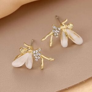 5d46decc0dd04e75bfbd5a3900f69398 Korean-Style Fairy Stud Earrings - Jewelry Product Designed For Styling And Daily Outfit Routine