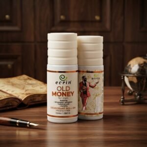 Ecrin Old Money Roll-On Deodorant For Men - Personal Care Accessory Designed For Personal Freshness And Daily Routine - 55ML