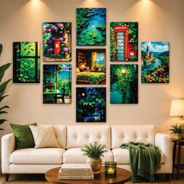 5e20496c89b902d638d1021520251264 Set of 9 Premium Wall Art Photo Tiles – Modern Home Decor Sets 8x11