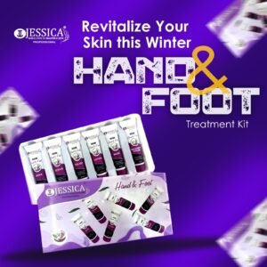 5e8325e67eaa47b14a10d6670216b7d3 Jessica Hand & Foot Treatment Kit – 30ml Each Tube | Complete 6-Step Professional Care Set