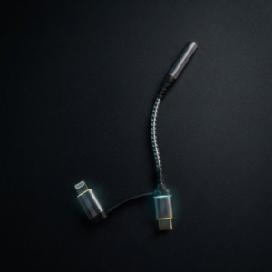 5ef7d0ba8b2eb6e5a8bbc521056bc9fb Original 2-in-1 Type-C and Lightning to 3.5mm Headphone Jack Adapter Dual Connector Handfree Audio Converter Direct Plug and Play No Bluetooth Required