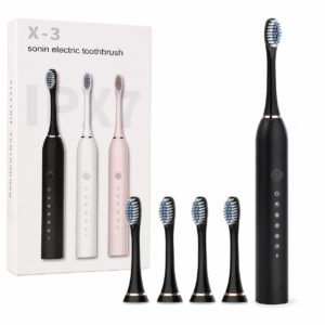 5f750cc9848424dbe68911ac68c8228c X-3 Sonic Electric Toothbrush with Replacement Heads