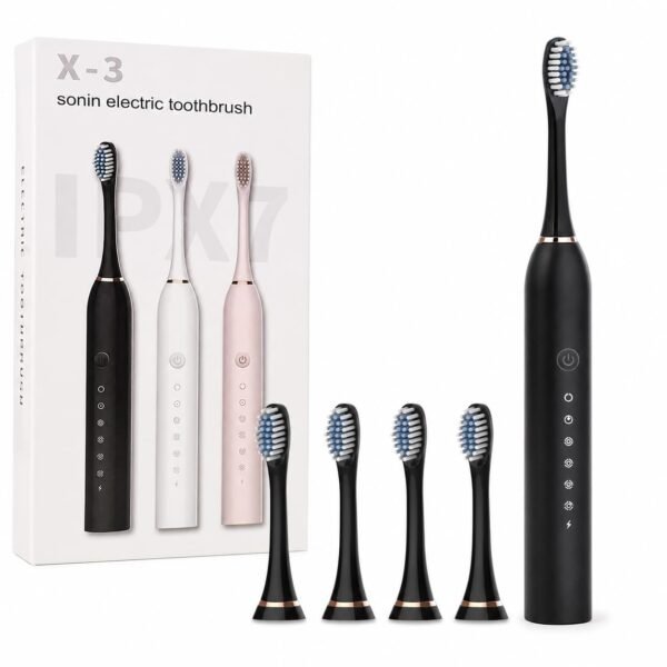 5f750cc9848424dbe68911ac68c8228c X-3 Sonic Electric Toothbrush with Replacement Heads