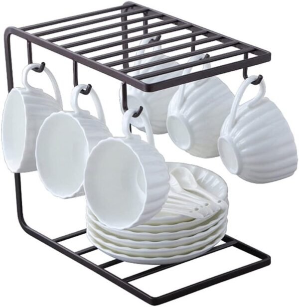60c81fa1e5a86a8c3e9662be1dd2c7e8 Metal Mug Stand Holder Tree Rack – Modern Space-Saving Mug Organizer with Smooth Hooks for Kitchen & Coffee Corner Decor