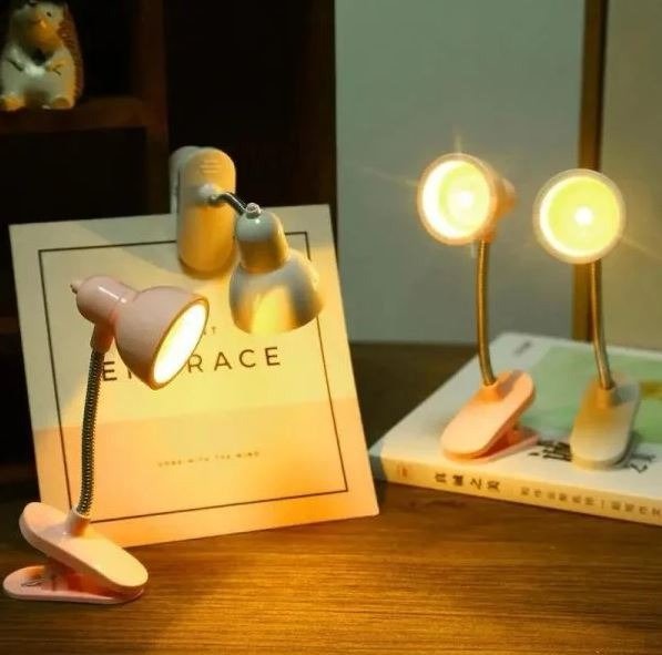6123ed9a400831a9d2d0e29dbdd4d163 Mini Book Light with Clip – Portable LED Reading Lamp, Travel Bedroom Night Light with Eye Protection (Random Color)