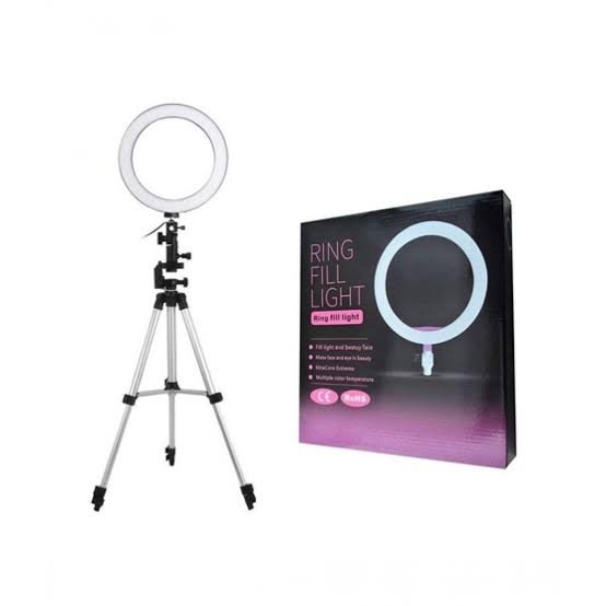 64e2272472a80575a396eaad14fe800c Portable 10-Inch LED Ring Light with 7 Feet Adjustable Tripod Stand & Mobile Holder | 3 Light Modes | Foldable 2 Feet | USB Powered