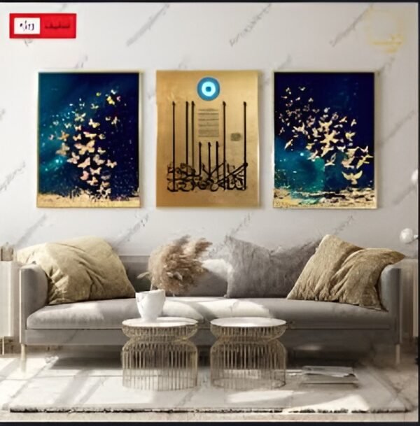 67a42c7f34761c7ac0b2ae0eca1734da set of 3 Motivational sticky wooden frames for home office wall decore / sticky phototiles