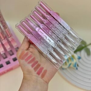 Sighelan 2 In 1 Lipstick And Lip Liner Providing Smooth Application Rich Color Comfortable Use