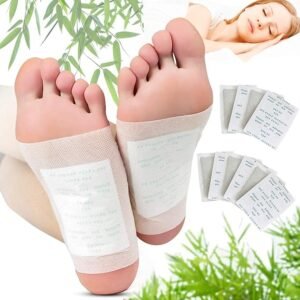 6c6ef9f0d89d435a13d1f5f4049e1755 Kiyome Kinoki Detox Foot Pads 10 Pcs Night Use Cleansing Patches For Relaxation Foot Care And Stress Relief - Personal Care Product