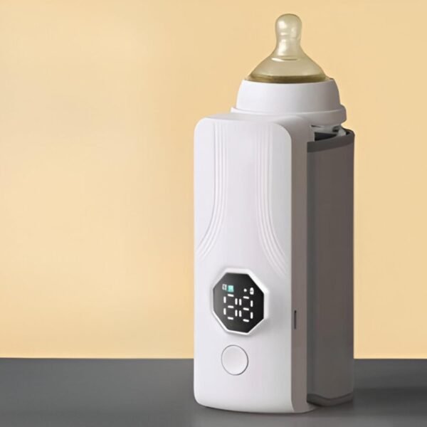 6ca7ed1c489f00fb5014f053e70f8e52 Portable Rechargeable Baby Bottle Warmer | Fast 1-Min Heating, USB Powered, 6 Temperature Levels – Mini & Travel-Friendly Milk Heater for Babies