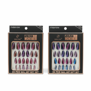 6ce31f87b27df58ff6a3e3dc2307a186 24 Pcs Professional Manicure Artificial Nails – Salon-Quality Press-On Nail Set