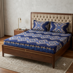 6f0f66f6b063fcfb2a405957d7f8058a 3D Crystal Cotton 3-piece Bedsheet Set AY0010062