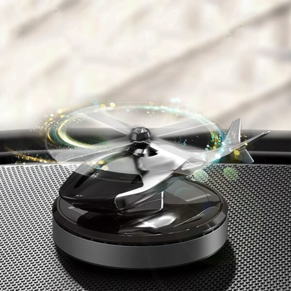 6fa0232b4f82343c96f059ce849dd42e Solar Powered Car Aroma Diffuser – Helicopter Design Air Freshener Perfume for Dashboard