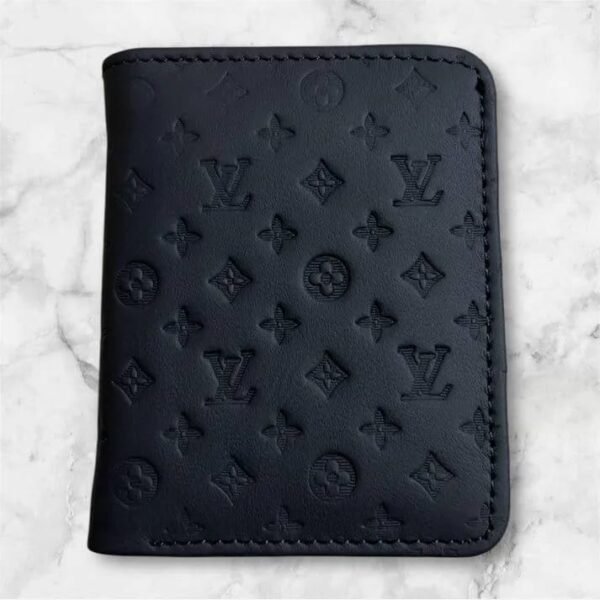 70622797e3fb66d58d5d7f5ca1ba88ee Men's Premium Leather Bi-Fold Wallet | Embossed Designer Pattern Card Holder
