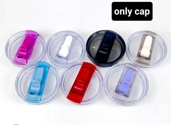 70a433f68c7bee663229b238dfb2b9ce Leak-Proof Thumler Cap / Tumbler Lid – Durable, Portable, Secure Fit – Random Color