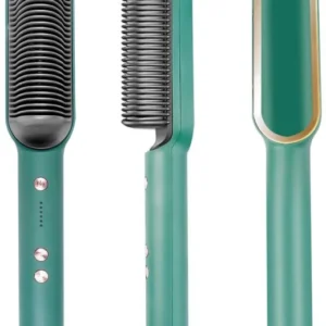 721c5025c5af7423f2c1d1e9b836814c 909 Hair Straightener Brush | 6 Heating Modes Electric Hair Straightener Comb (Random Color)