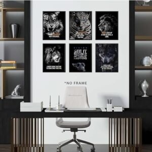 73af43a9658e1a48cce465e4c3ceb689 Decoration home decoration item 6 pcs iSLAMIC fRAME board wall decor photo on wall PHOTO TILE canvas art decor for home easy set up with both side tape