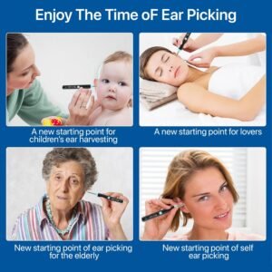 746aaacf7837311cdf3a63282c6cb39c Rechargeable Smart Wireless Ear Camera Kit | Visual Ear Wax Removal Tool With Mobile Display | Random Colour