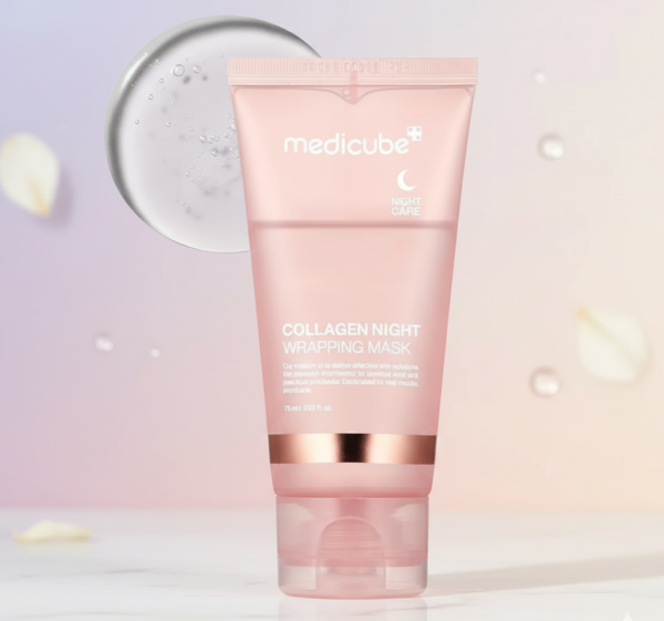 7659ec0c9f8f58892e58f6193133de2b Medicube Collagen Night Wrapping Mask (75ml) – Overnight Elasticity & Hydration Peel-Off Mask