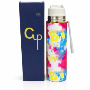767e0adc80e907768998ffef915af825 Stylish Printed Water Bottle 650ML – Leak Proof Stainless Steel | Trendy Design With Box | Premium Quality Random Color