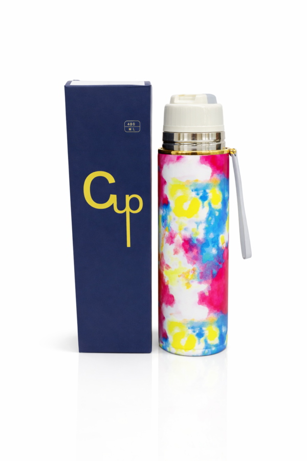 767e0adc80e907768998ffef915af825 Stylish Printed Water Bottle 650ML – Leak Proof Stainless Steel | Trendy Design With Box | Premium Quality Random Color