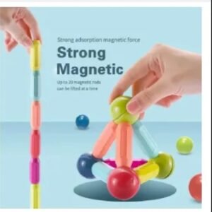 7a914bab8f3251a16715de0a4698a09d Magnetic Toys Building Blocks - 36 PCS Kids Magnet Balls and Rods Set Toddler STEM Sticks Toy Learning Educational Block Games Stacking Toys for Boy Girl Age 3+ Years Old Preschool