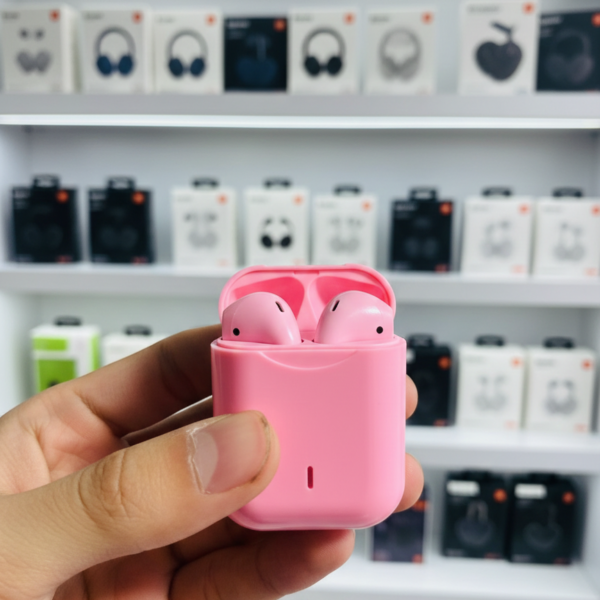 7af2ea4456674f38e84c4d35bb356ed5 i9S Pro Wireless Stereo Headset | TWS Technology | Bluetooth 5.0 | Noise Reduction | iOS & Android (Random Colour)
