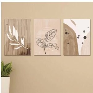 7bc0439c223c1a443cfc62d2573906fe Set Of 3 Art Wooden Frames For Wall Decoration / Sticky Photo Tile